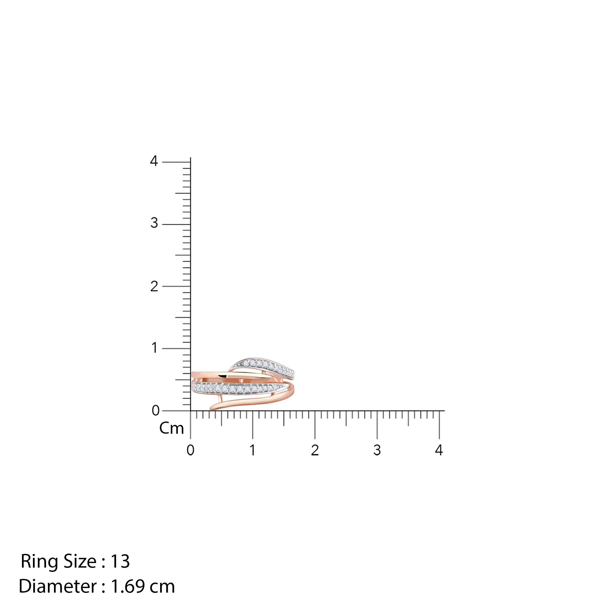 Rose Gold Ethereal Enigma Lab Grown Diamond Ring - Image 6