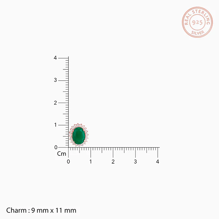 Rose Gold Evergreen Halo Set - Image 4