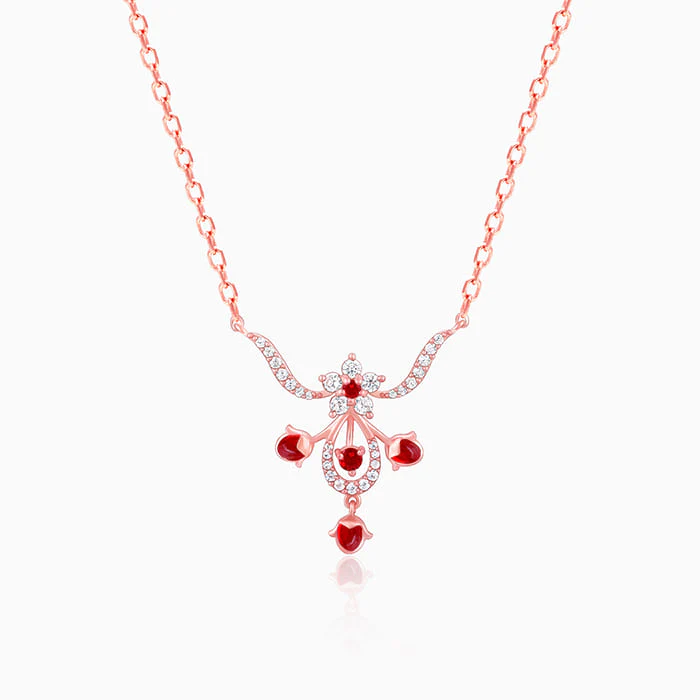 Rose Gold Grow in Love Necklace