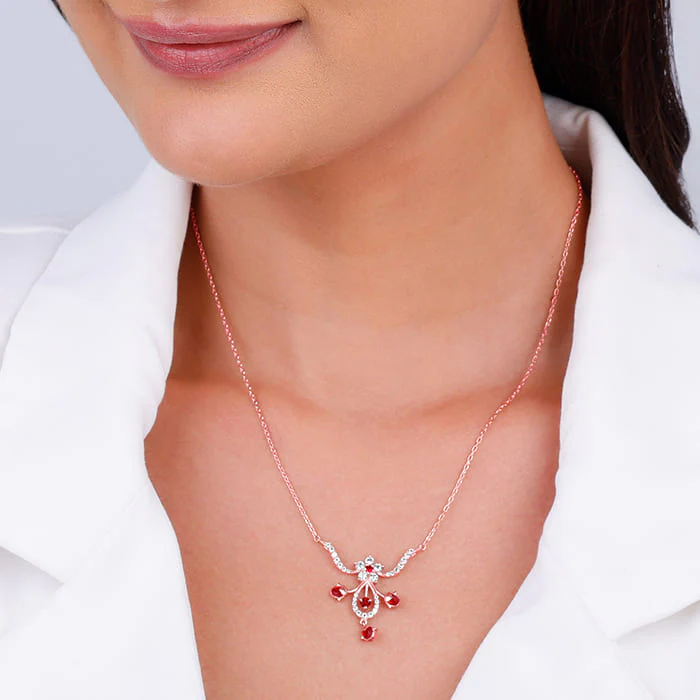 Rose Gold Grow in Love Necklace - Image 3
