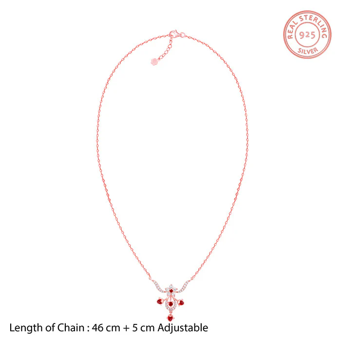 Rose Gold Grow in Love Necklace - Image 5
