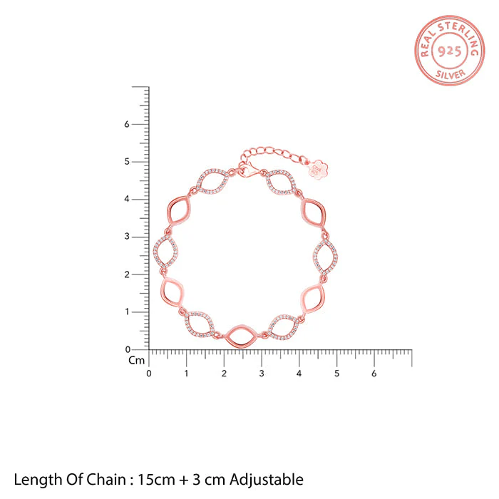 Rose Gold Harmony Bracelet - Image 4