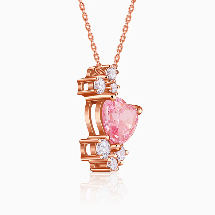 Rose Gold Heart Beat Set of 4 - Image 4