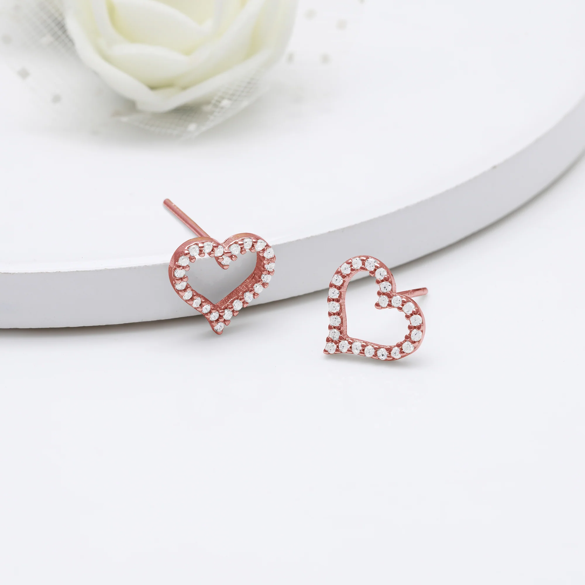 Rose Gold Heart Set - Image 4