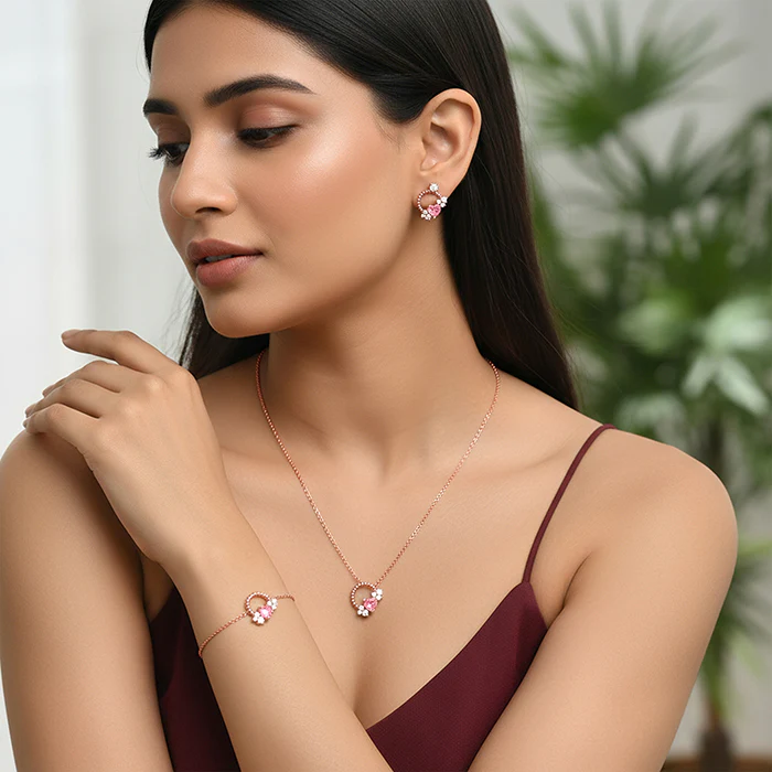 Rose Gold Heartbound Set of 3 - Image 4