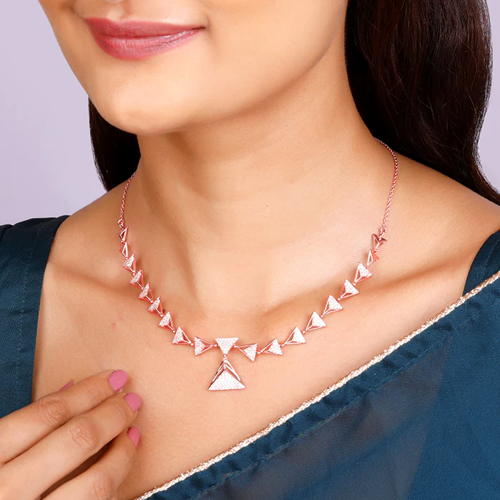 Rose Gold Hold Time Necklace - Image 3