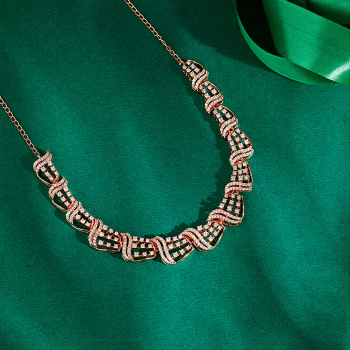 Rose Gold Kirsten Necklace - Image 2