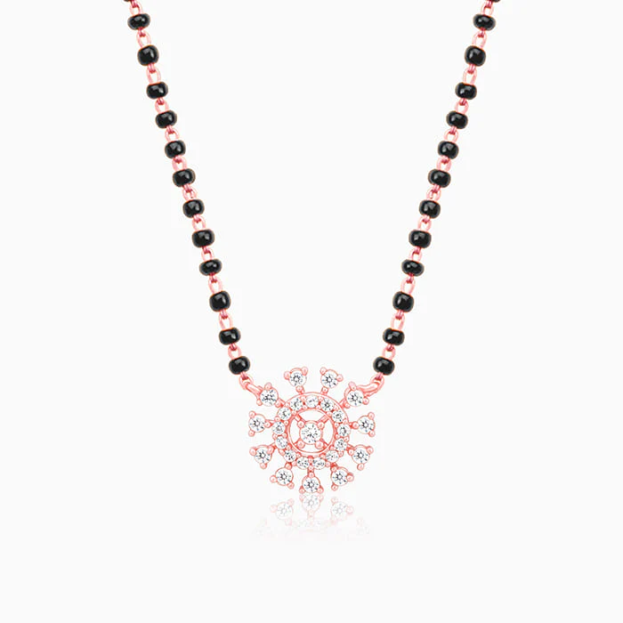 Rose Gold Kivar Mangalsutra