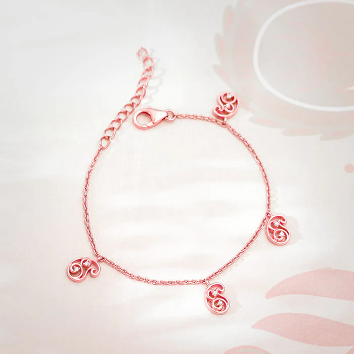 Rose Gold Komal Aamram Bracelet - Image 2