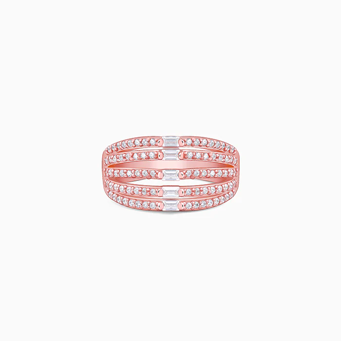 Rose Gold Layer Player Ring