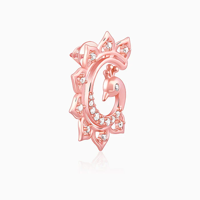 Rose Gold Morni Earrings - Image 4