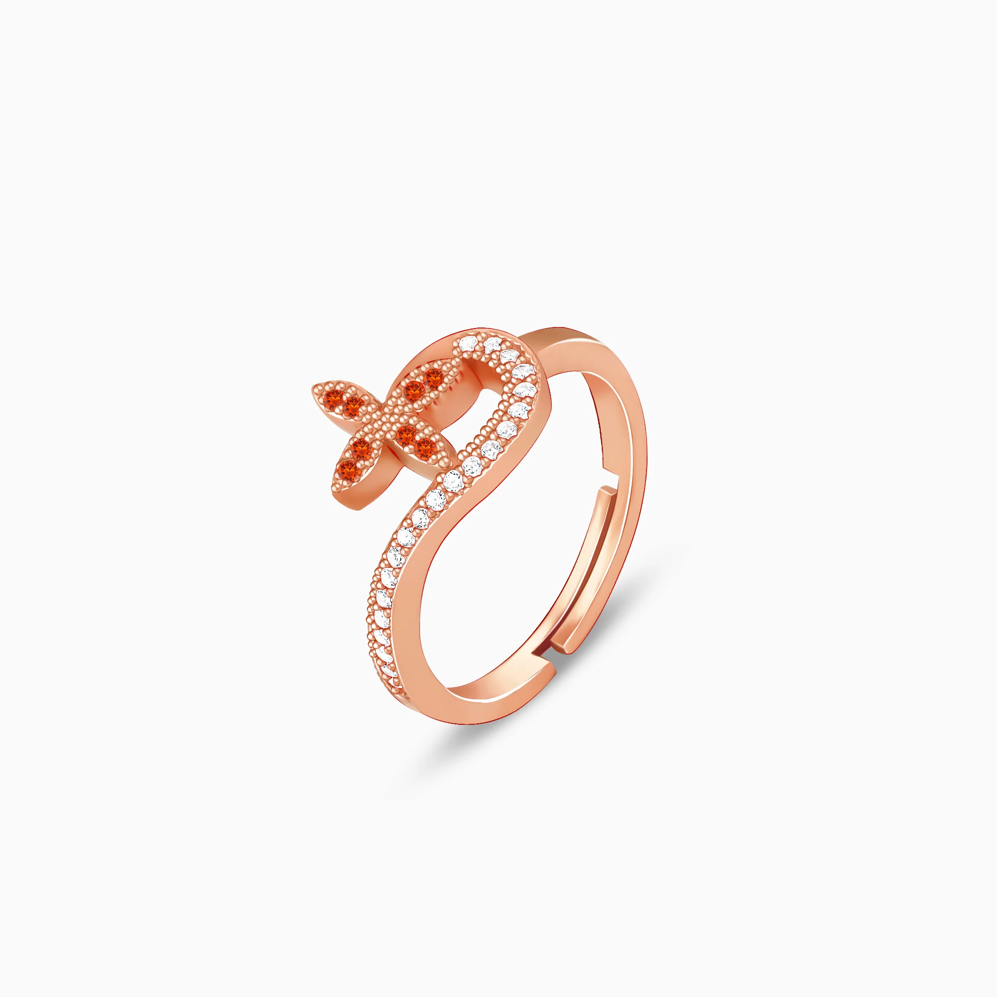 Rose Gold Morrigan Ring - Image 4