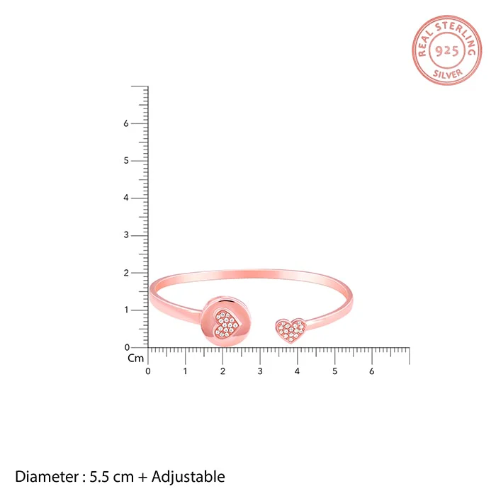 Rose Gold My Love Bracelet - Image 7
