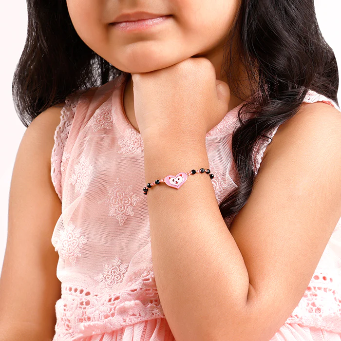 Rose Gold Nazariya Boo Kids Bracelet (2 - 8 years) - Image 3