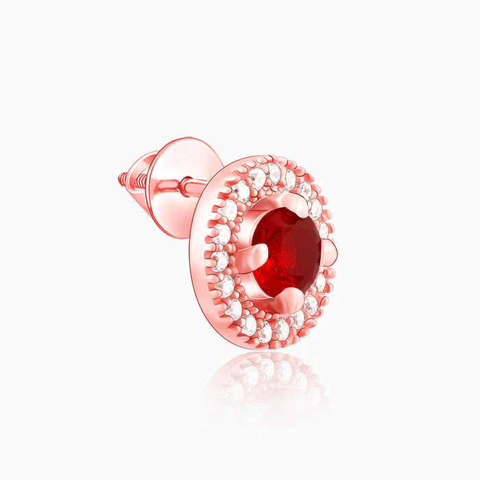 Rose Gold One And Only Earrings - Image 4