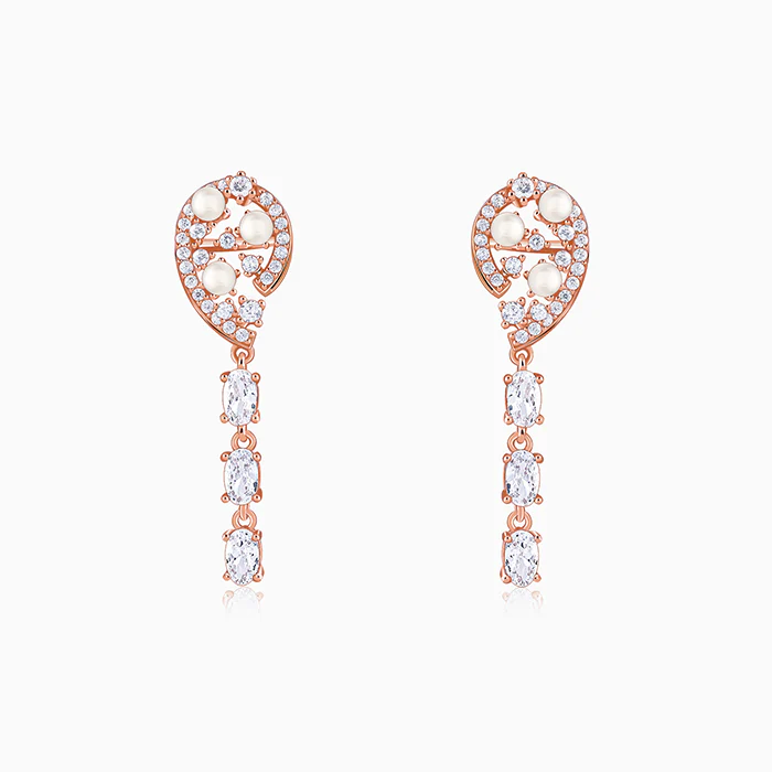 Rose Gold Ophelia Earrings - Image 3