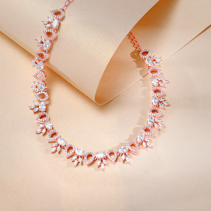 Rose Gold Petalo Necklace - Image 2