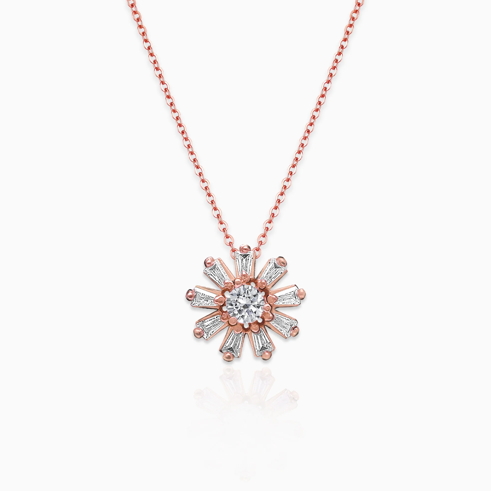 Rose Gold Prince's Pine Floral Set - Image 2