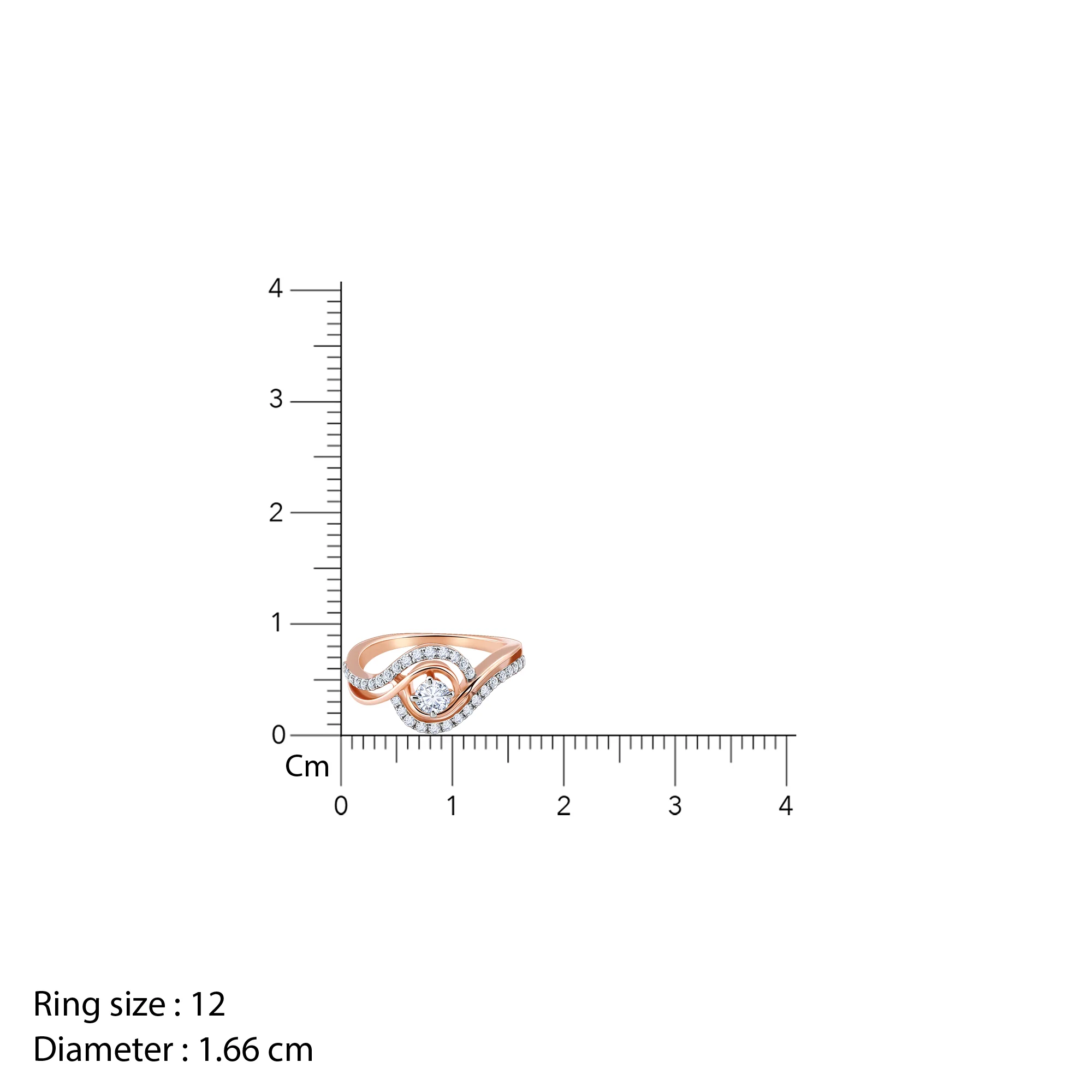 Rose Gold Rhea Solitaire Lab Grown Diamond Ring - Image 7