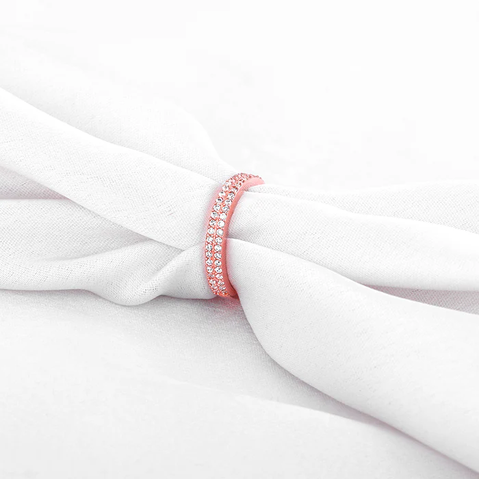 Rose Gold Slender Ring - Image 2