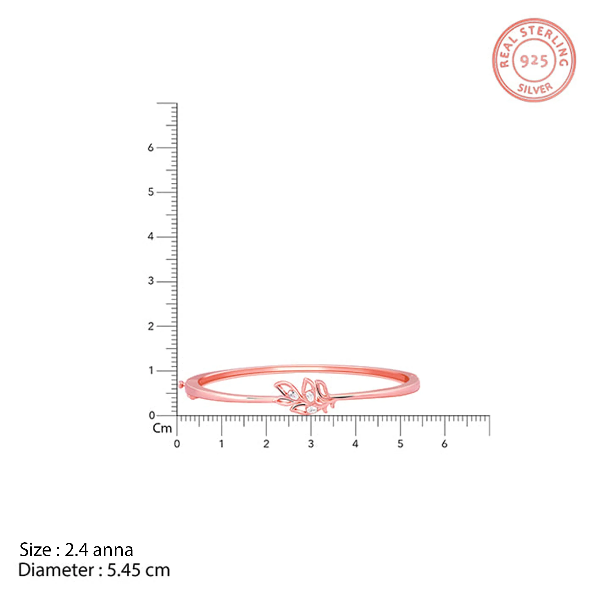 Rose Gold Sushma Pankh Bracelet - Image 5