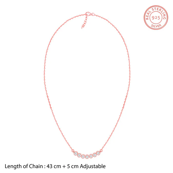 Rose Gold Sweet Love Necklace - Image 6