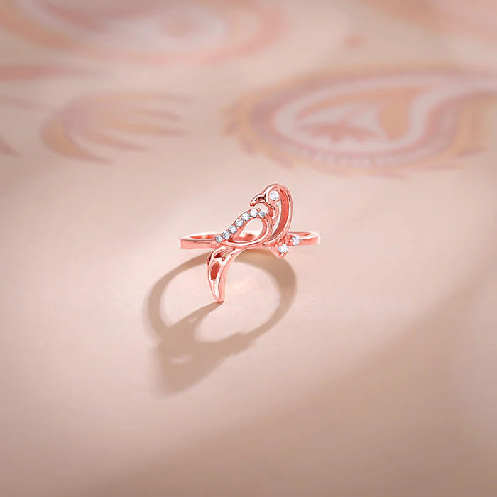 Rose Gold Tota Ring - Image 2