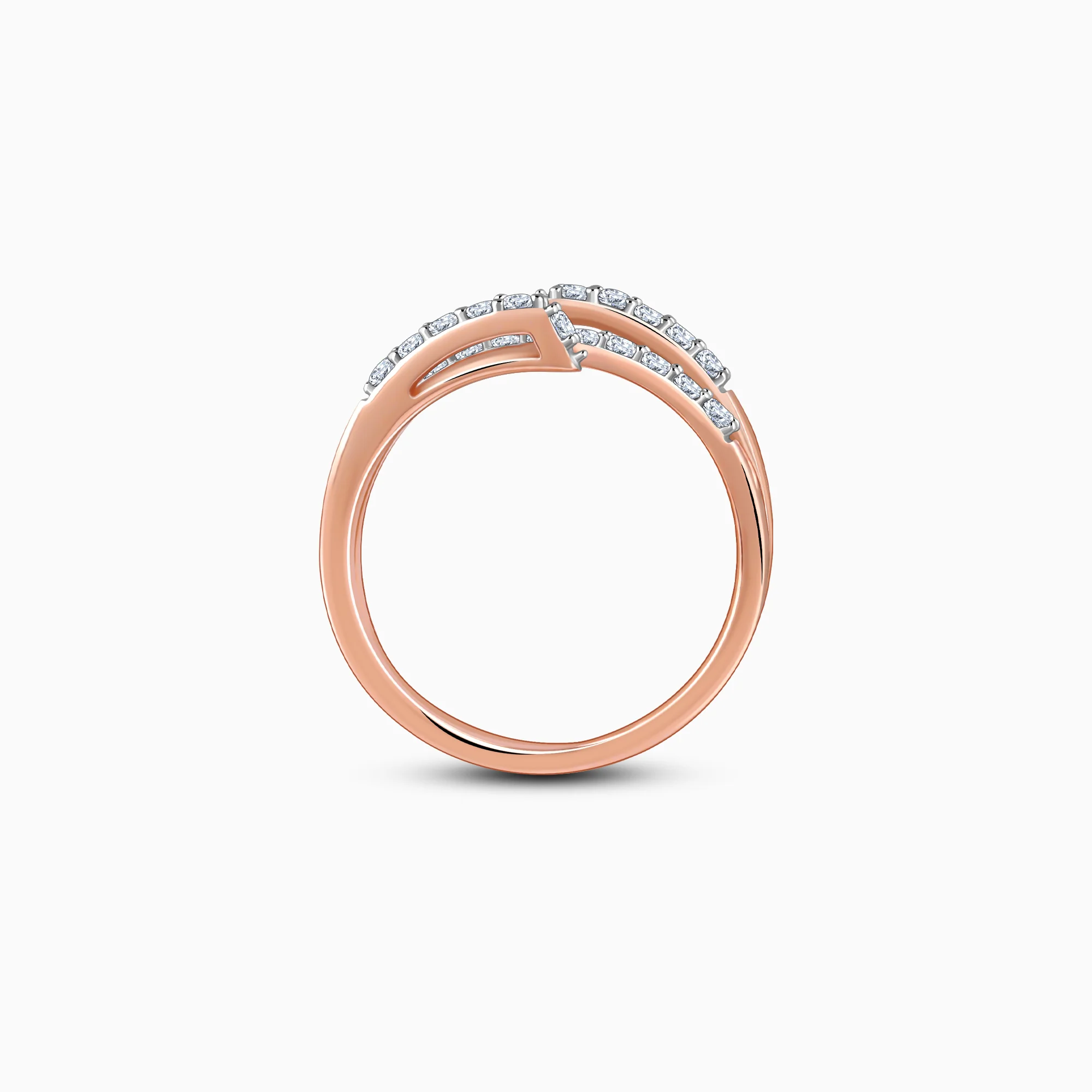 Rose Gold Versatile Lab Grown Diamond Ring - Image 5
