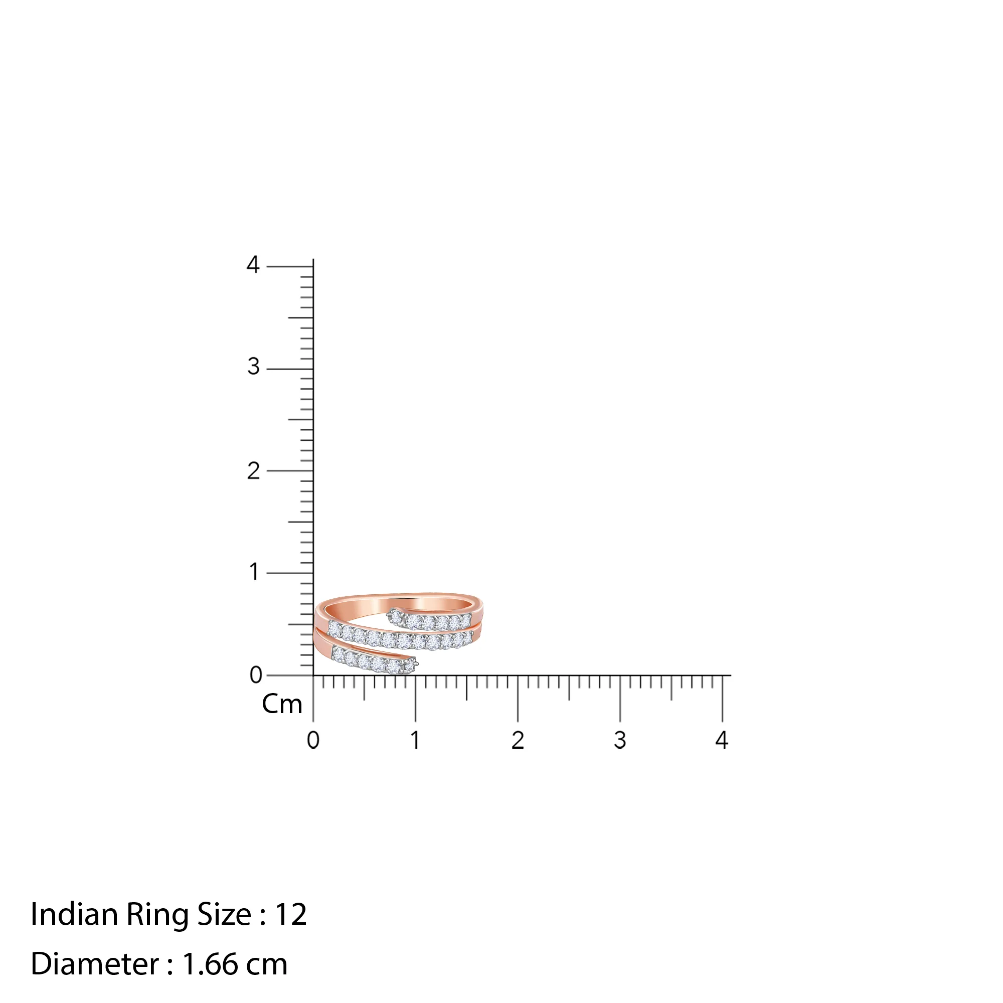 Rose Gold Versatile Lab Grown Diamond Ring - Image 6