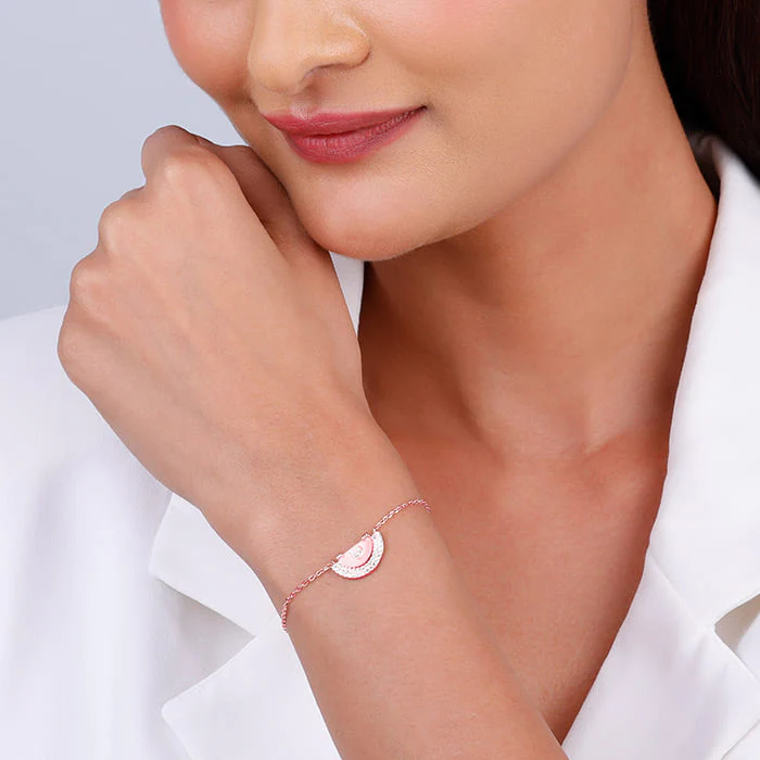 Rose Gold You Are My Sunshine Bracelet - Image 5