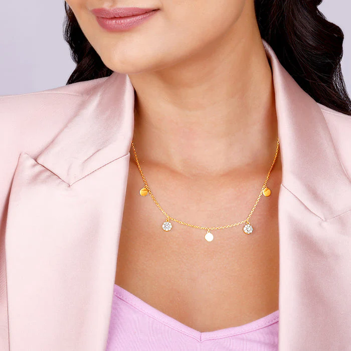 Golden Charms Necklace - Image 3