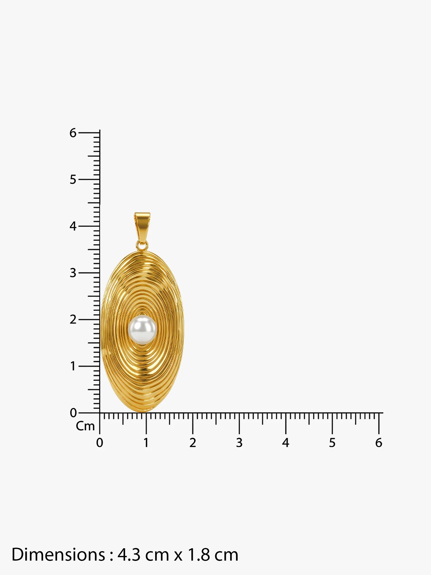 Secret Frame Gold Plated Pendant with Link Chain - Image 6