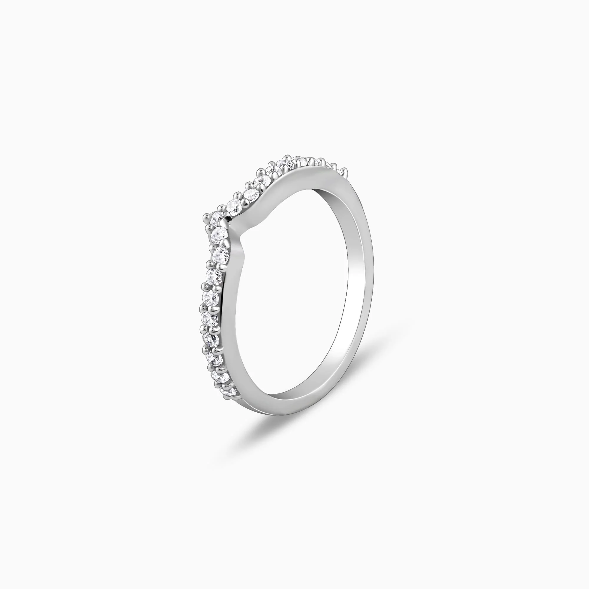 Silver Cupid Arrow Ring - Image 4