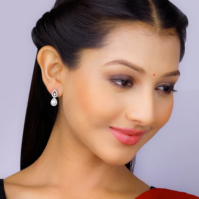 Silver Alluring Earrings - Image 3