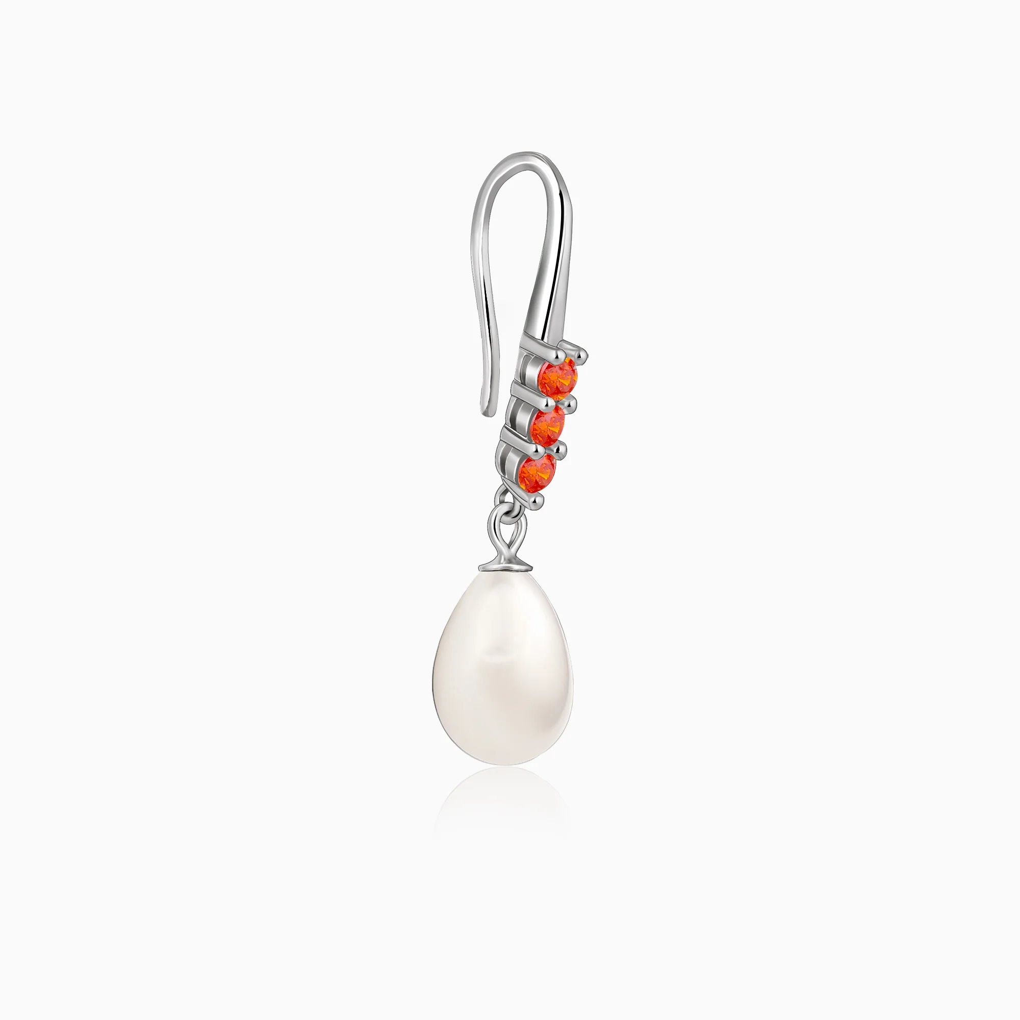 Silver Althea Earrings - Image 4