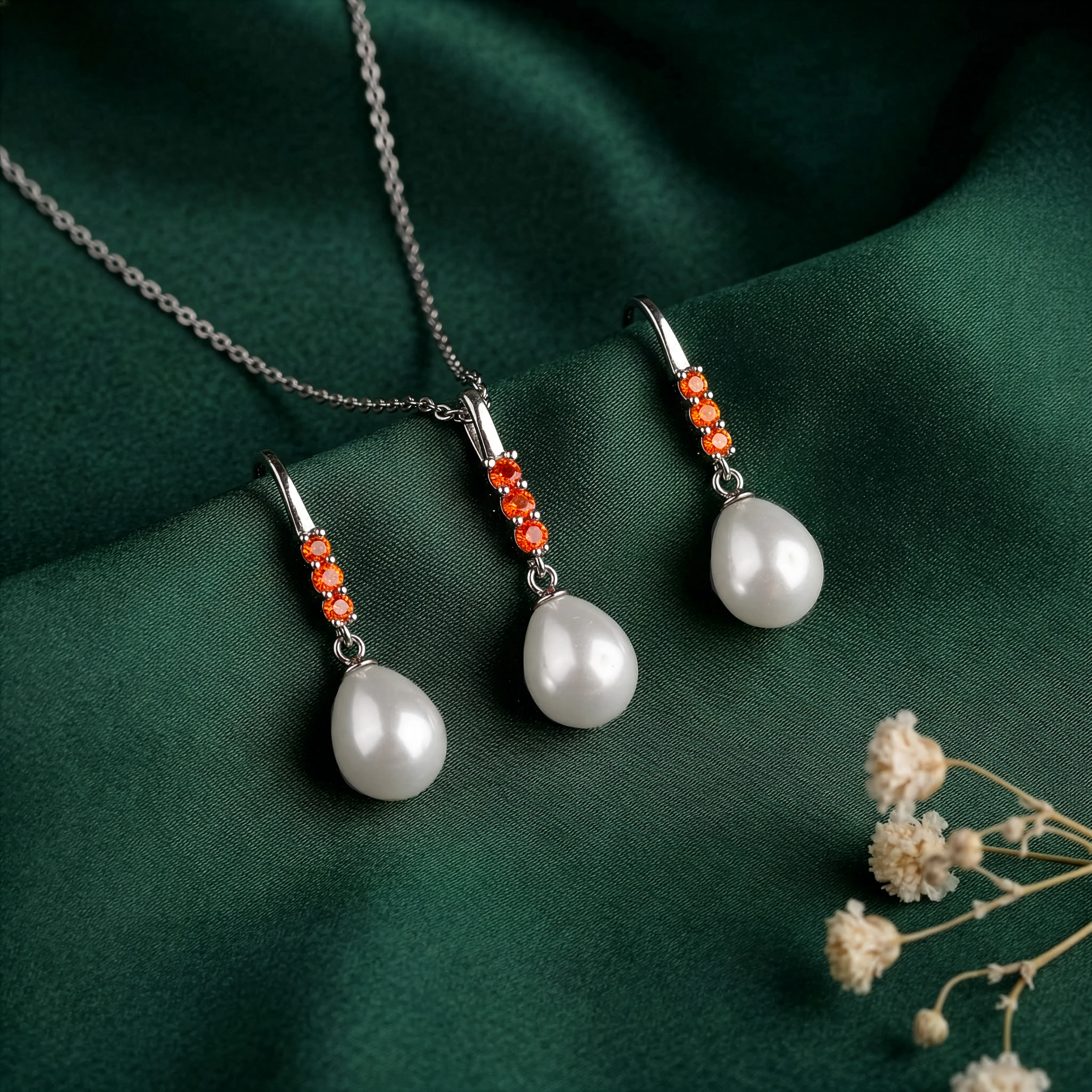 Silver Althea Set