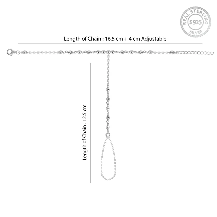 Silver Beaded Hathphool - Image 6
