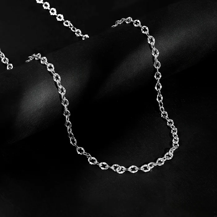 Silver Belcher Chain For Him - Image 2