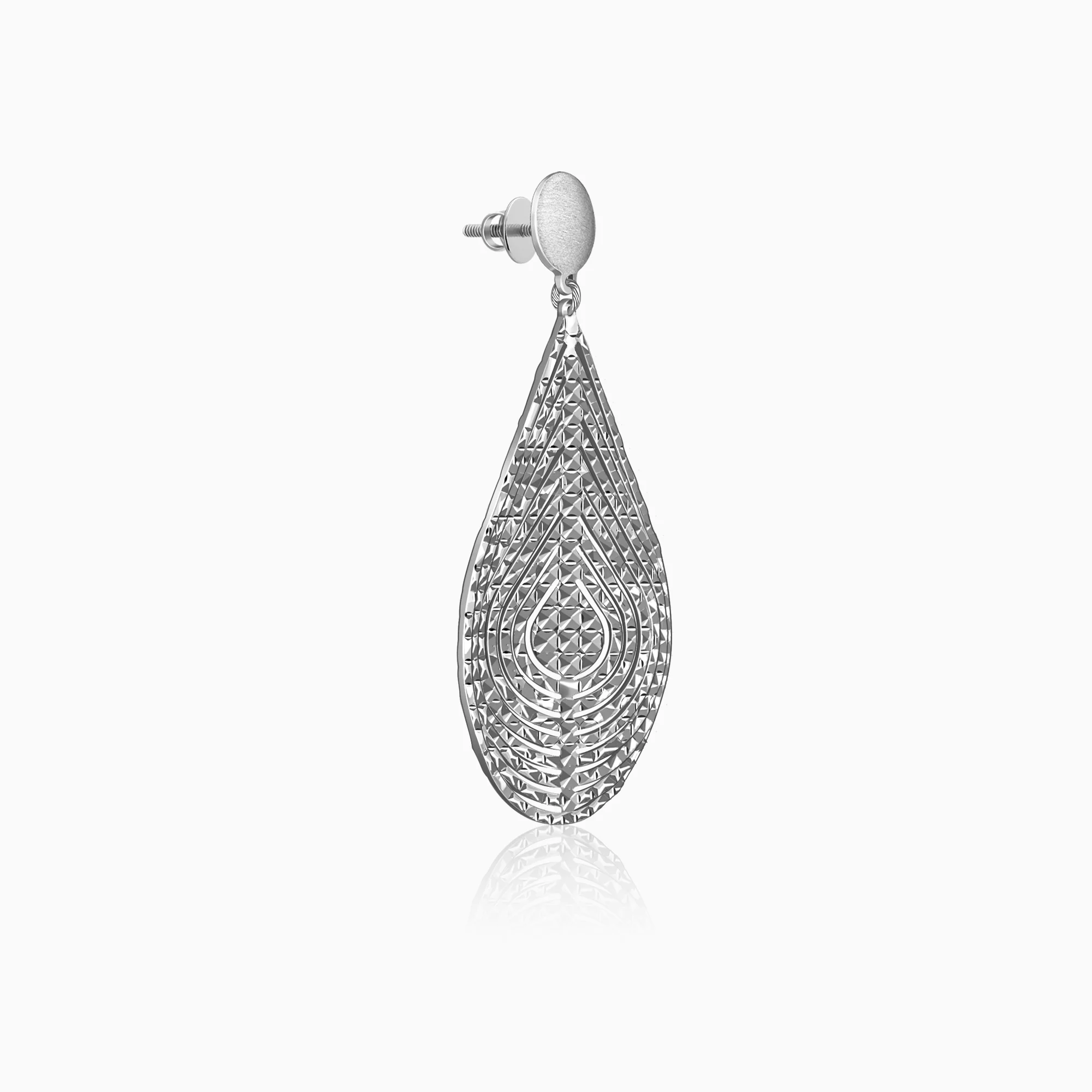 Silver Believer Earrings - Image 4