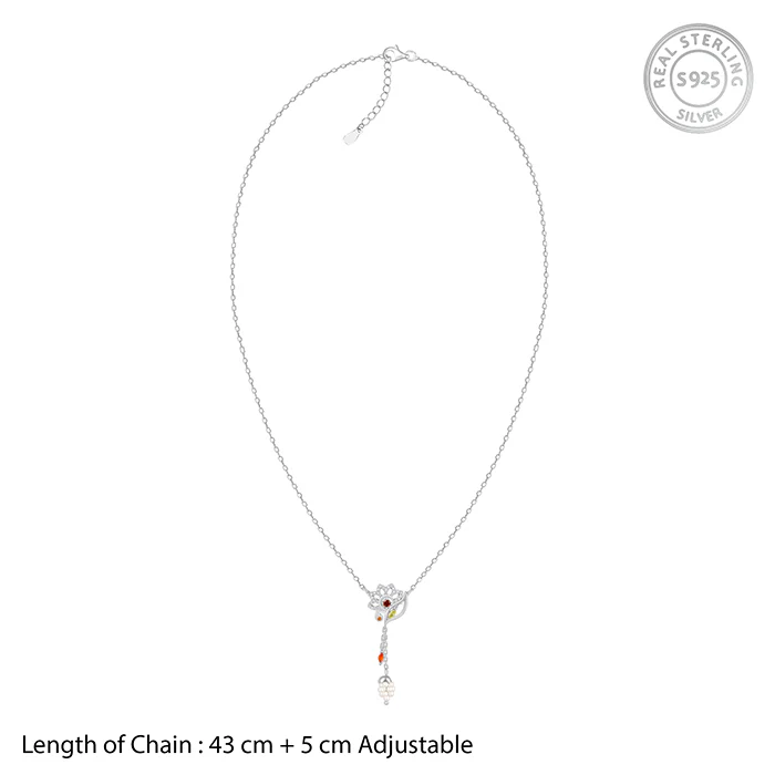 Silver Bhavani Necklace - Image 5