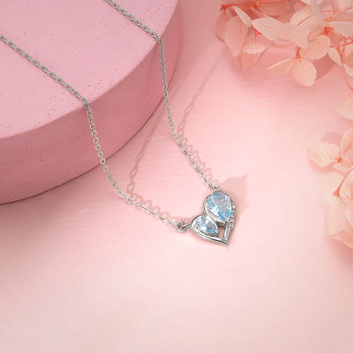 Silver First Love Necklace - Image 2