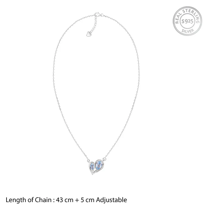 Silver First Love Necklace - Image 6