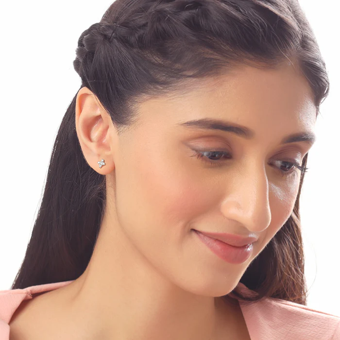 Silver Bluma Ear Piercings - Image 3