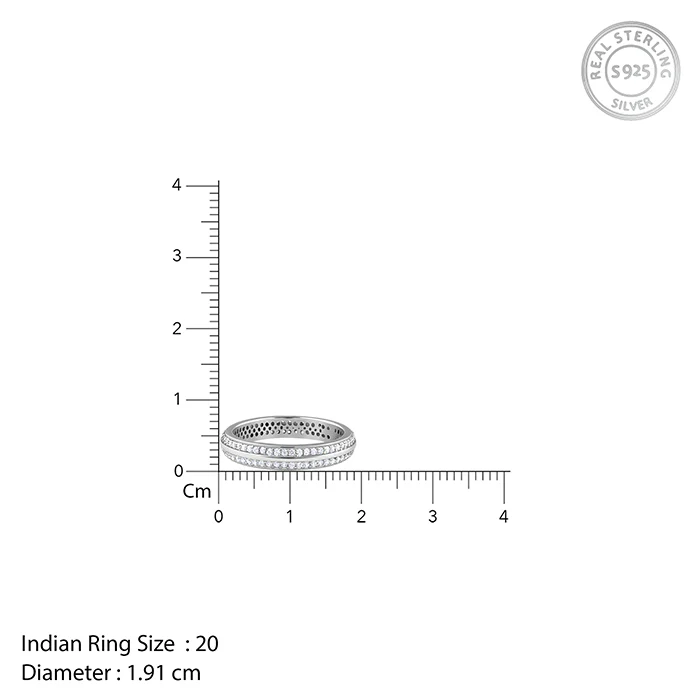 Silver Bold Fate Ring For Him - Image 7