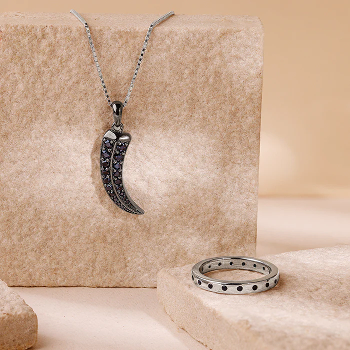 Black Rhodium Bold Set For Him