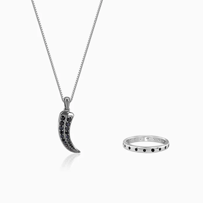Black Rhodium Bold Set For Him - Image 3