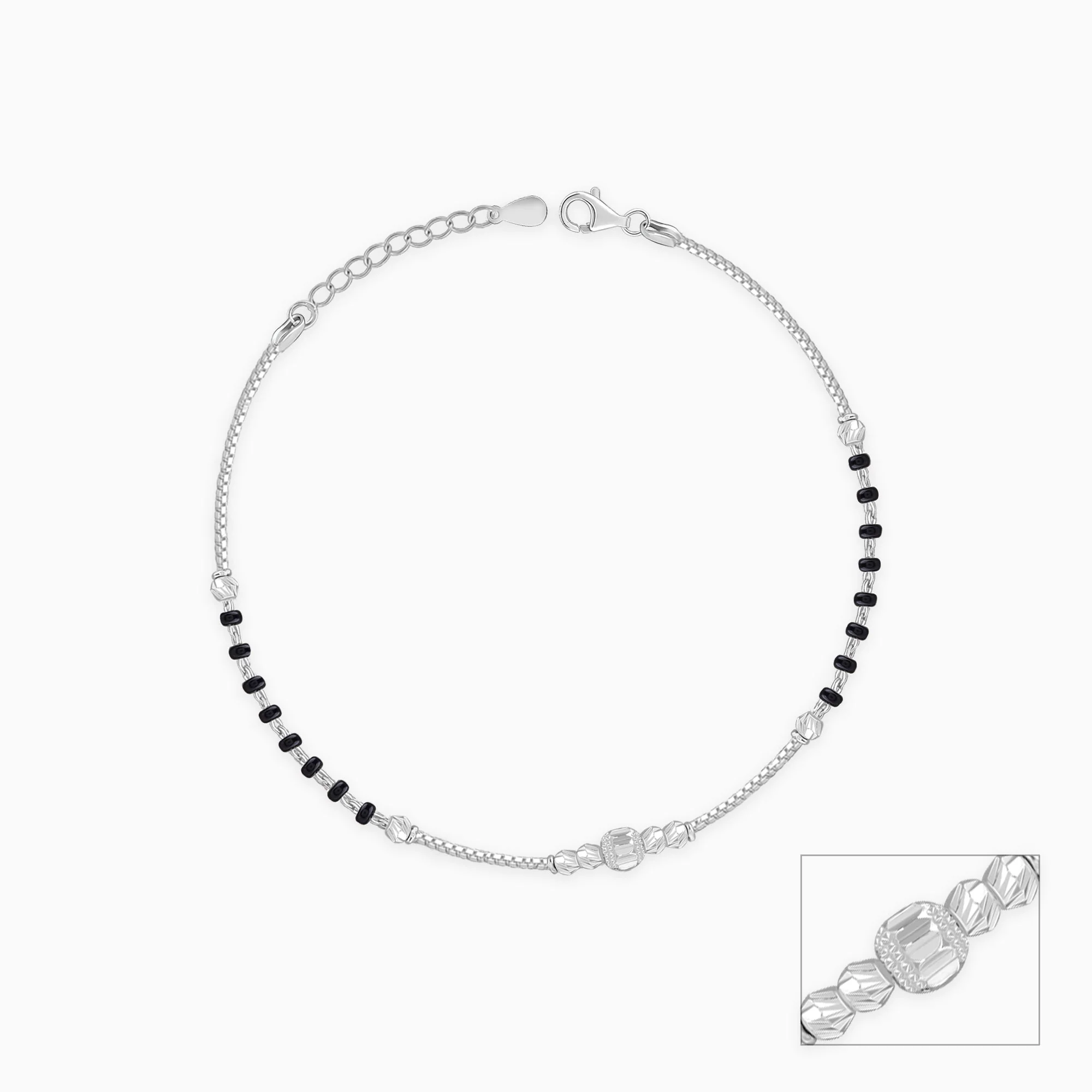 Silver Breeze Anklet - Image 3