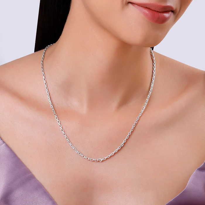 Silver Cable Chain - Image 3