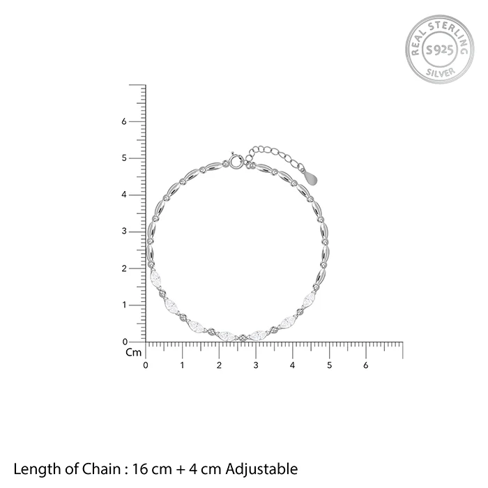 Silver Celeste Zircon Bracelet - Image 4