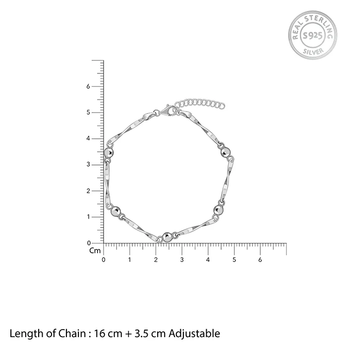 Silver Celestial Gleam Bracelet - Image 4